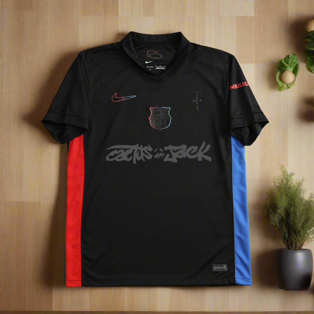 LIMITED EDITION! Barca x Travis Scott 24/25 away kit| FlexKits | ONE LEFT IN STOCK